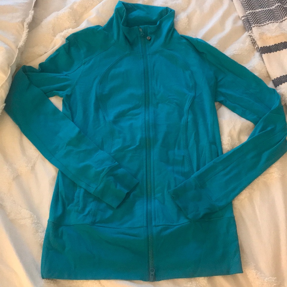 Lululemon blue track jacket